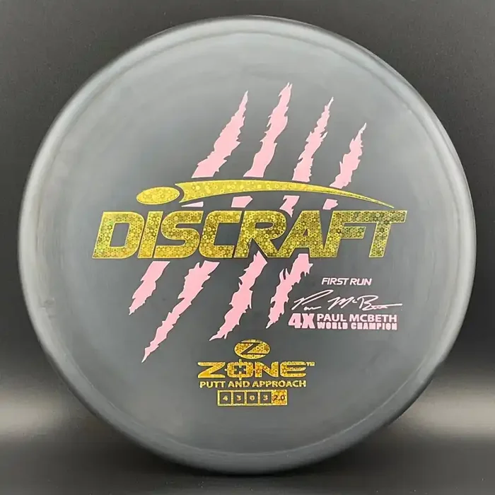 Z Zone (First Run) – Paul McBeth 4X Claws World Champion – Pearly Onyx