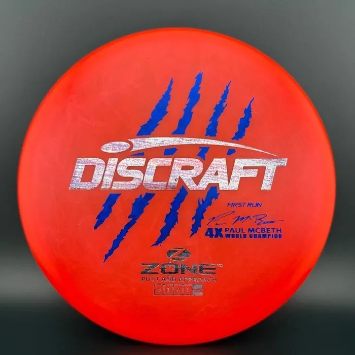 Z Zone (First Run) – Paul McBeth 4X Claws World Champion – Webby