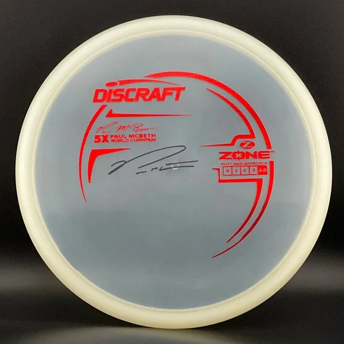 Z Zone *Signed* – Paul McBeth 5X World Champion – NO Claws!