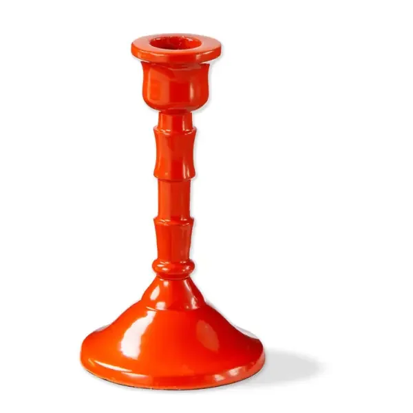 ZAHRA TAPER HOLDER SMALL ORANGE
