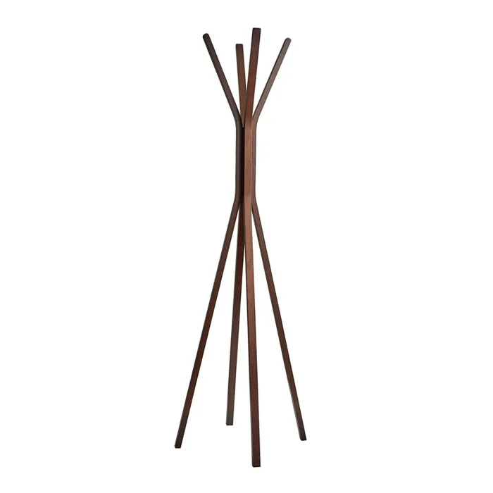 Zahra Wood Modern Coat Rack