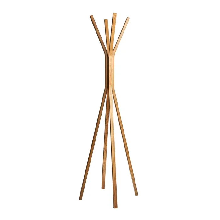 Zahra Wood Modern Coat Rack