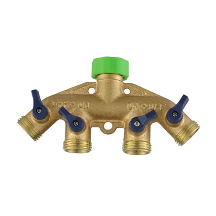 Zhejiang Hongchen Irrigation 4-Way Brass Manifold