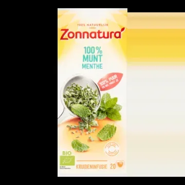 Zonnatura 100% Organic mint herb tea