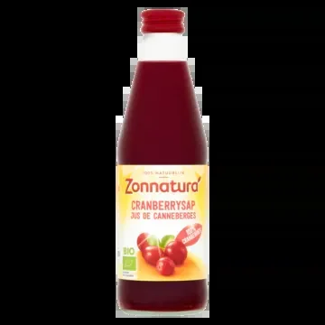 Zonnatura Organic cranberry juice