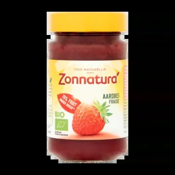 Zonnatura Organic strawberry fruit spread
